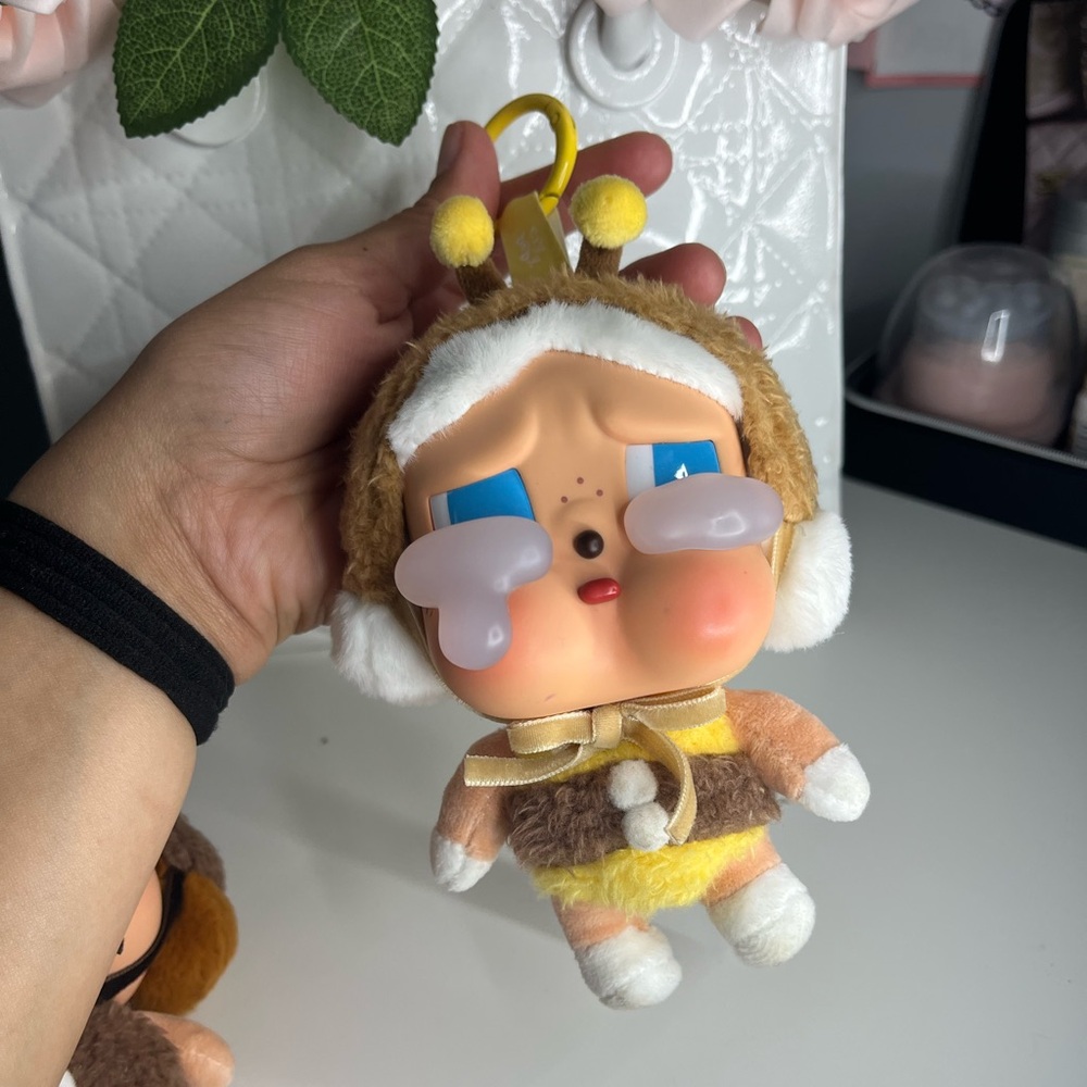 Cry baby bag charm